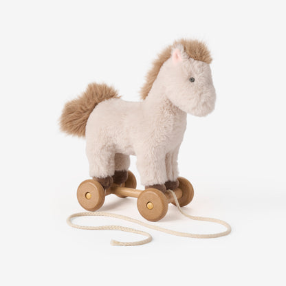 Plush Pony Pull Toy