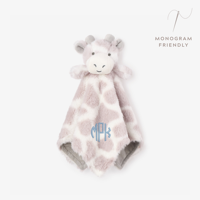 Plush Giraffe Baby Security Blanket