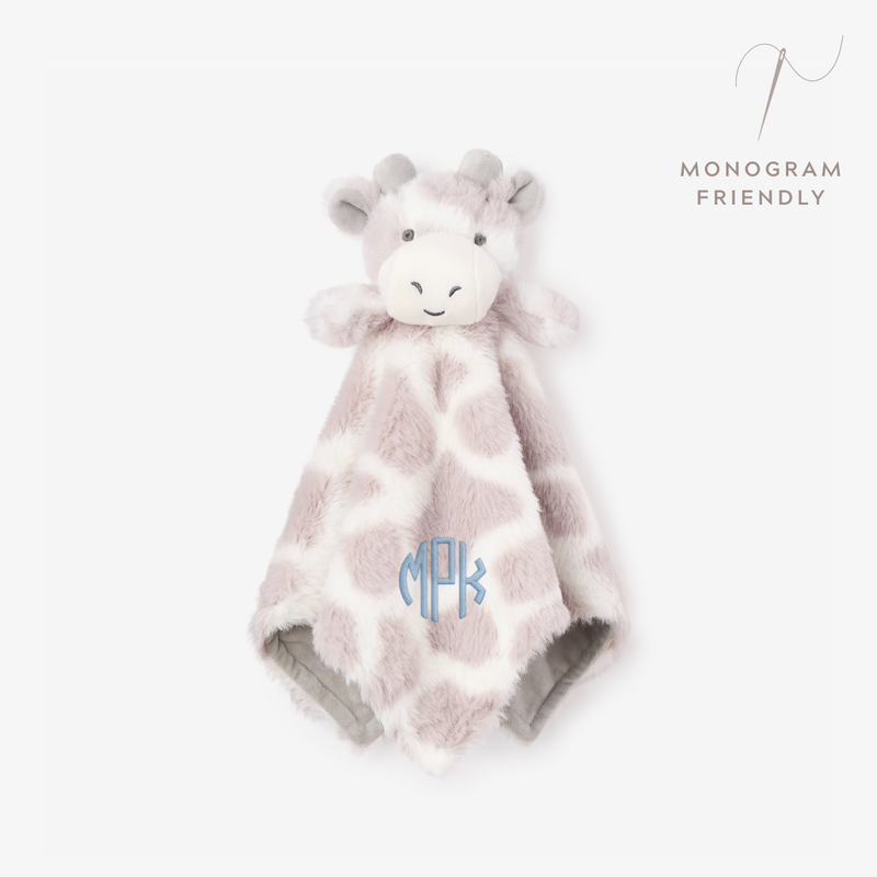 Plush Giraffe Baby Security Blanket