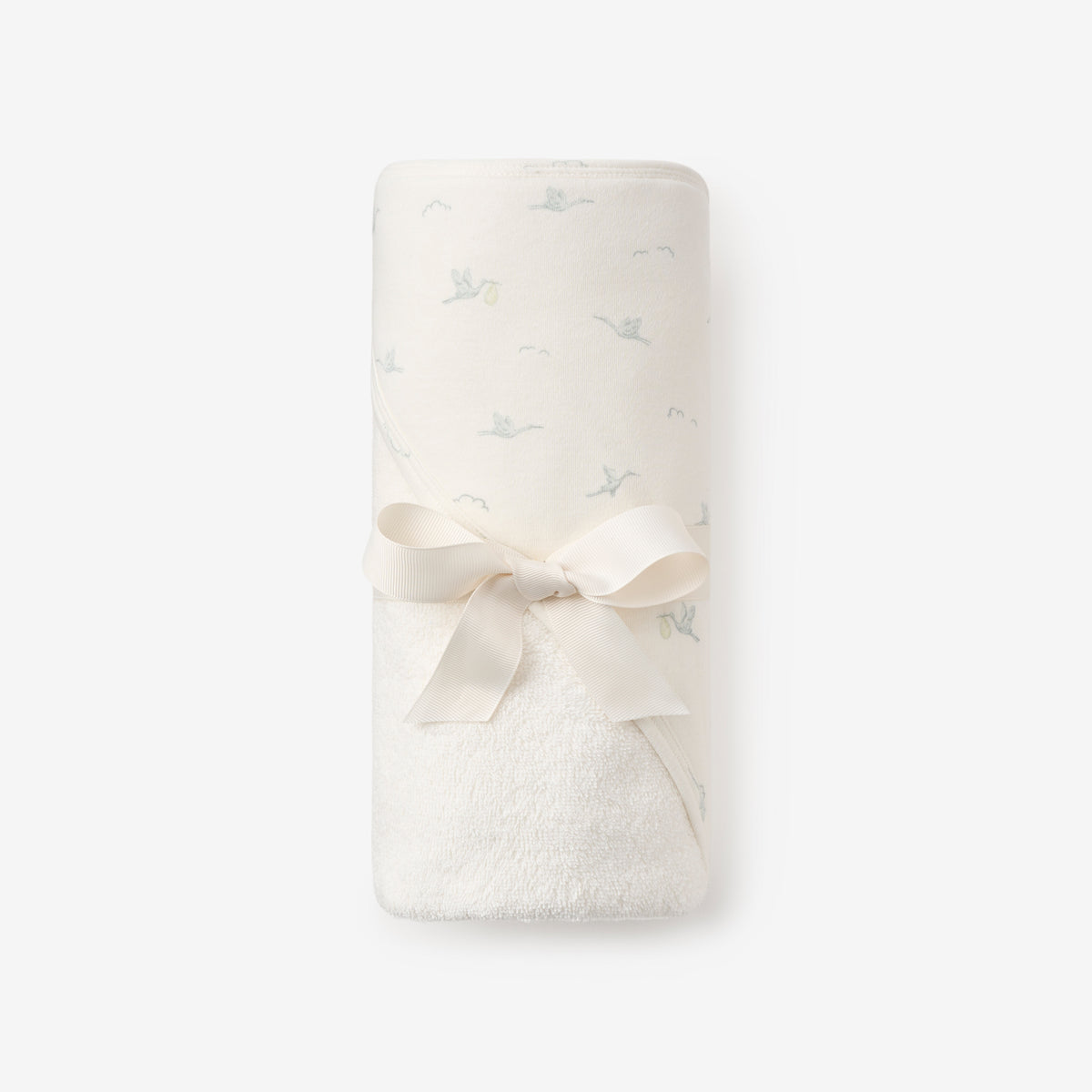 Stork Print Bath Wrap view 4