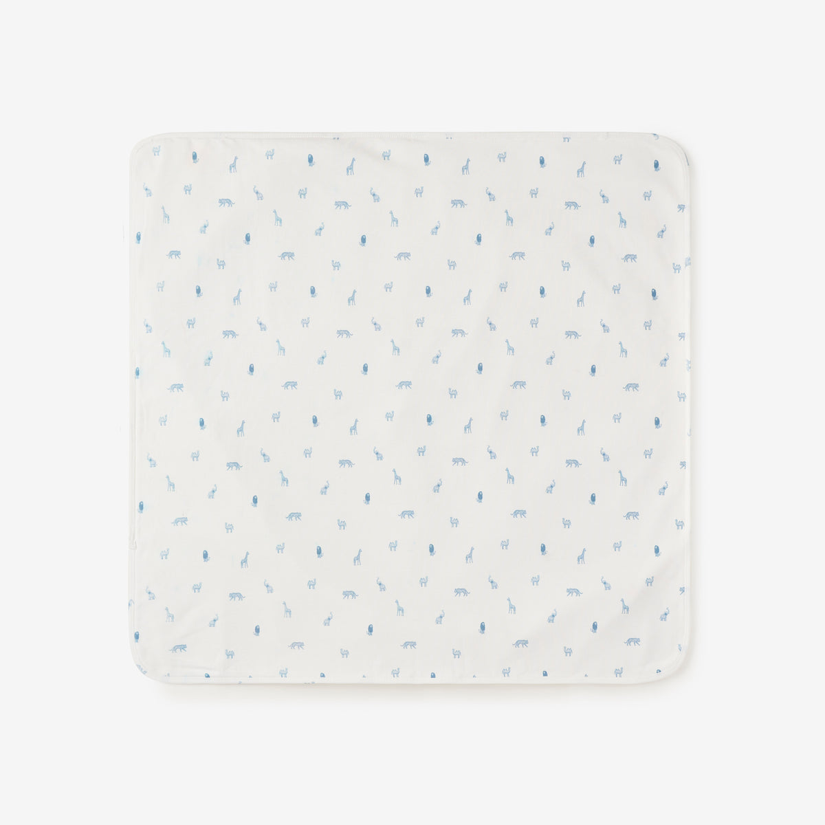 Blue Safari Print Bath Wrap view 4
