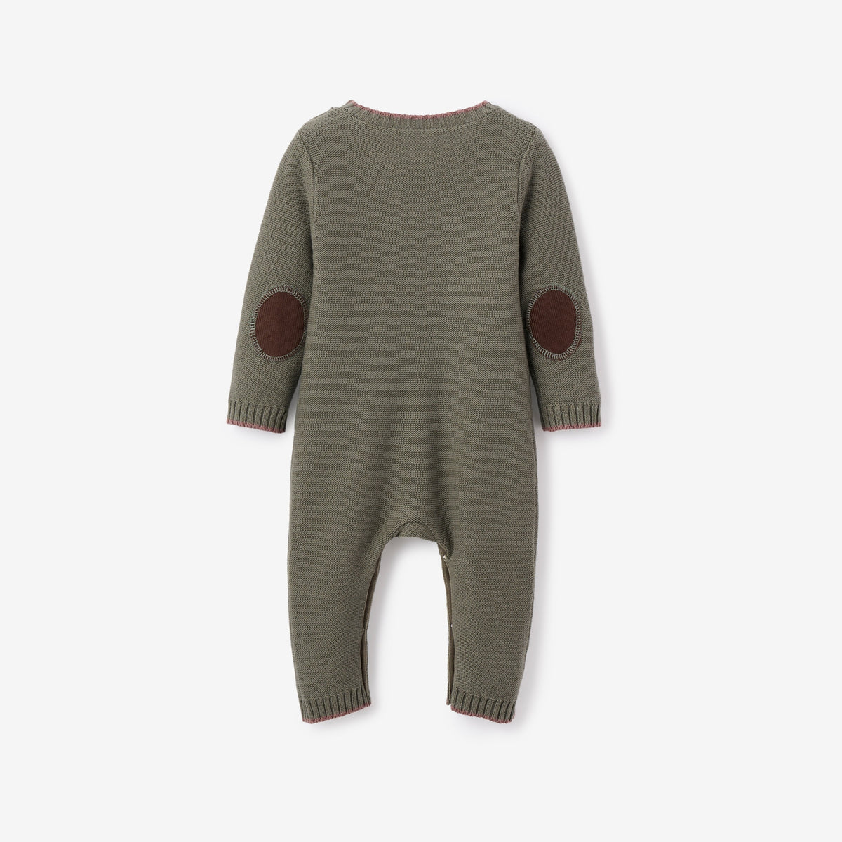 Dog Knit Baby Jumpsuit view 5