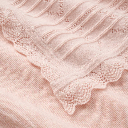 Pale Pink Cashmere Cotton Take Me Home Set
