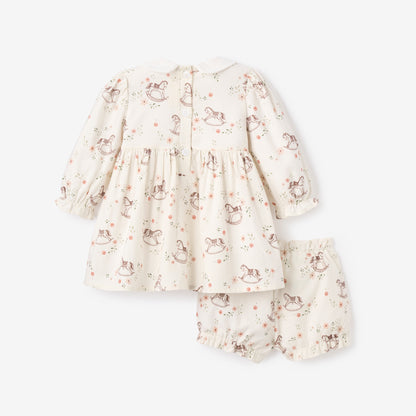 Stable Gardens Printed Dress