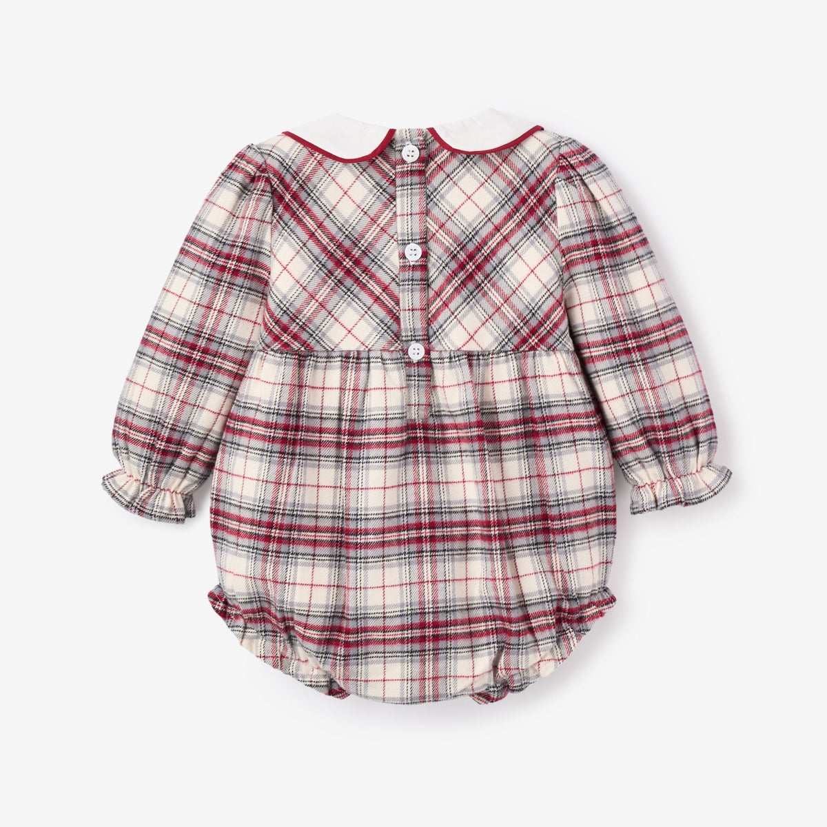 Langley Tartan Bubble w/ Embroidered Collar view 4