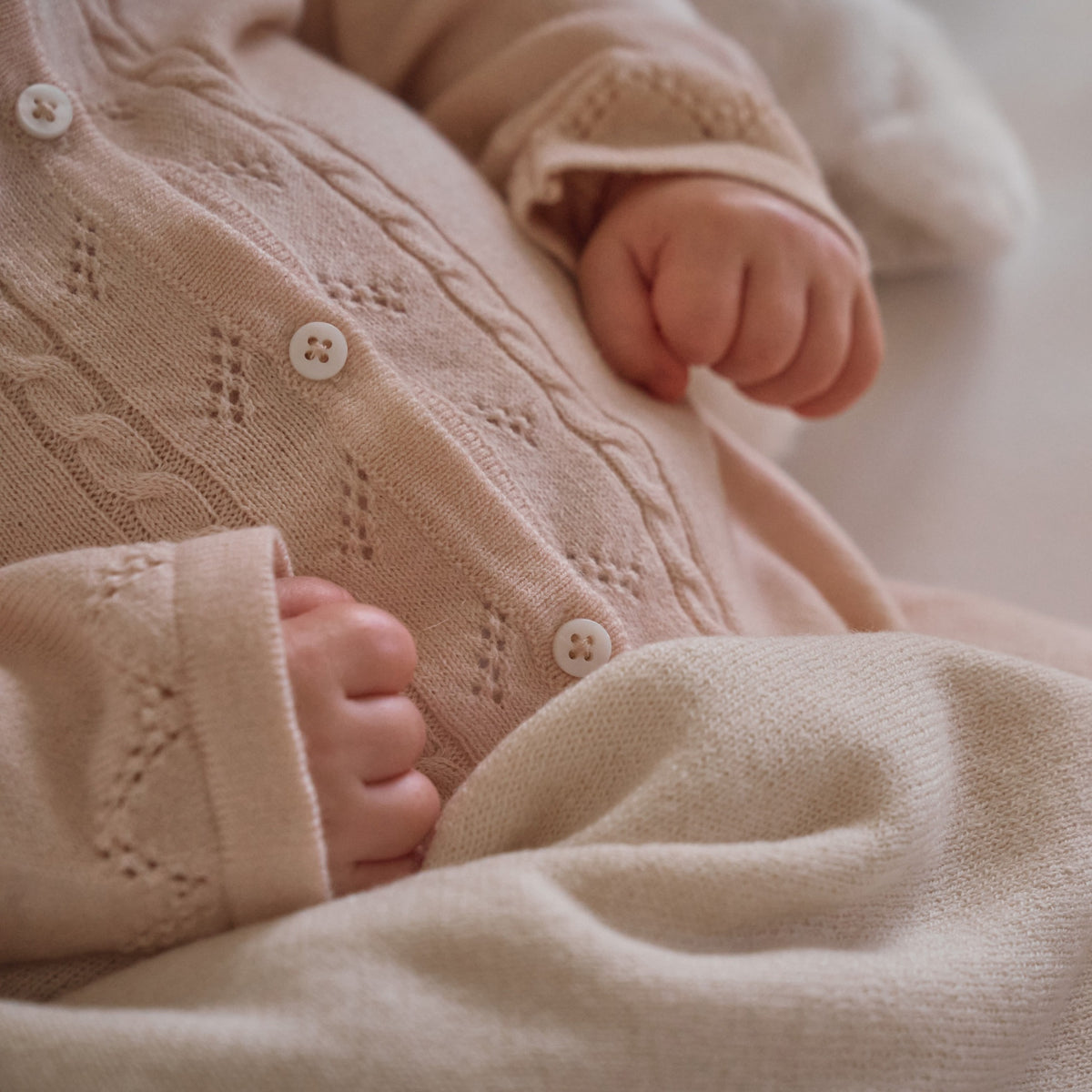 Pale Pink Cashmere Cotton Jumpsuit view 3