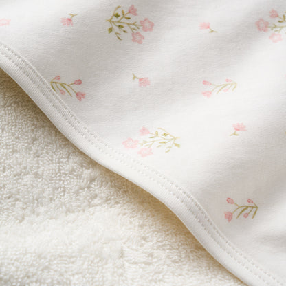 Folklore Floral Print Bath Wrap