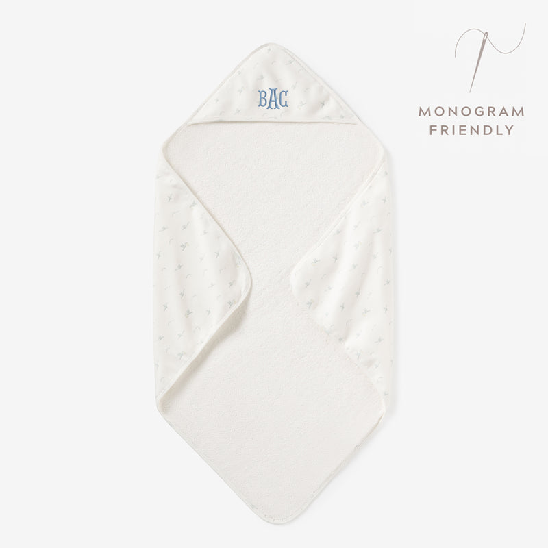 Stork Print Bath Wrap