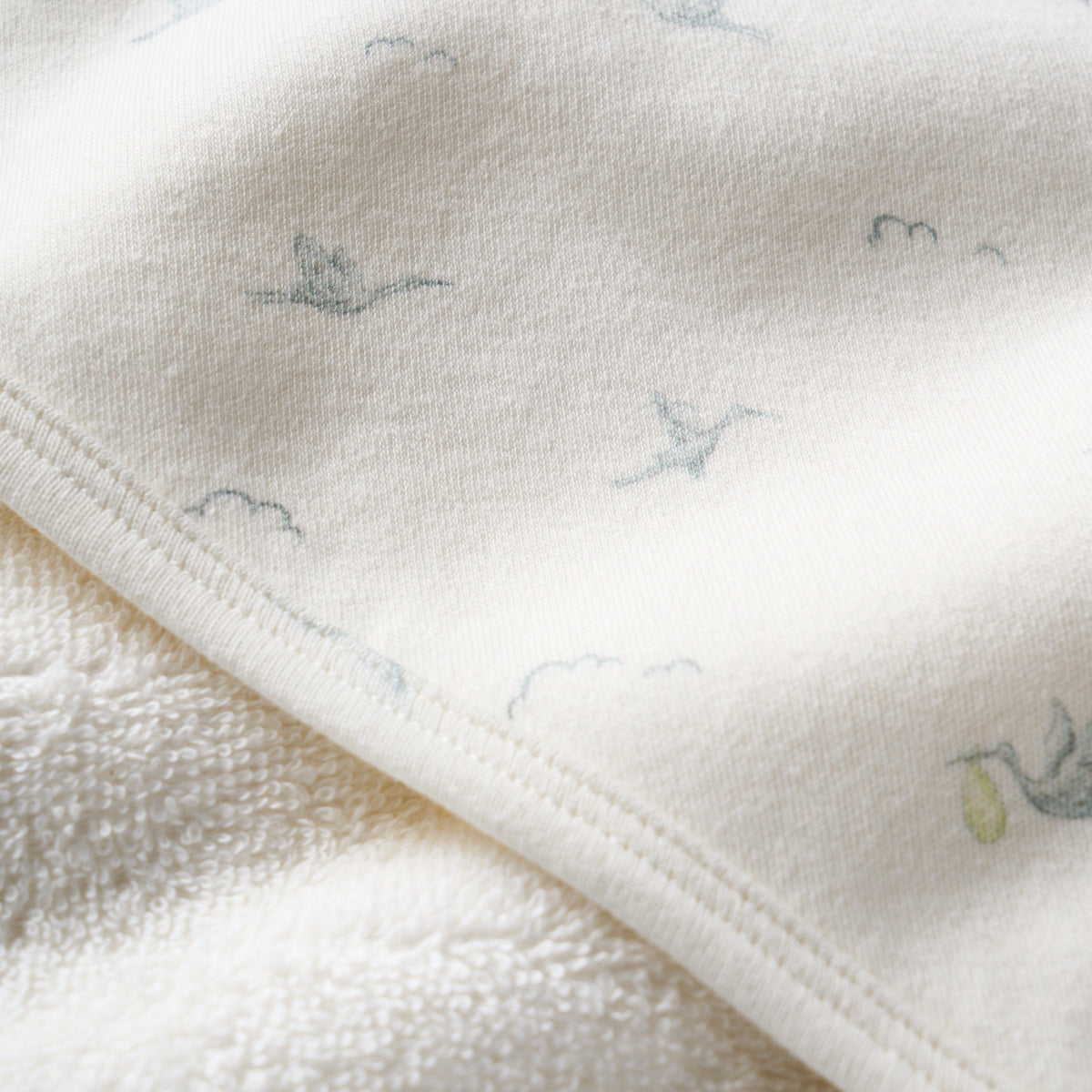 Stork Print Bath Wrap view 4