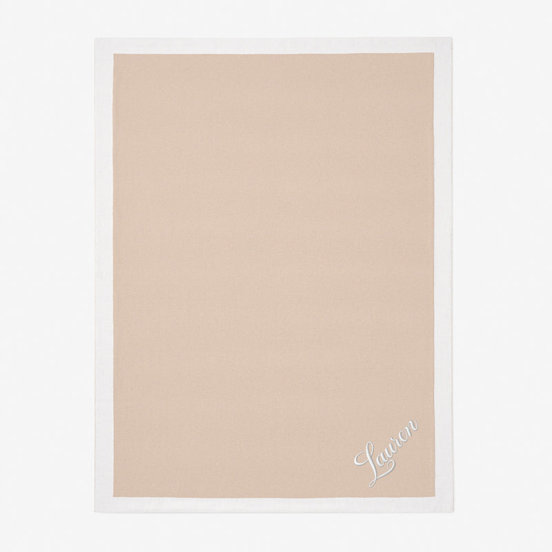 Camel Cashmere Baby Blanket