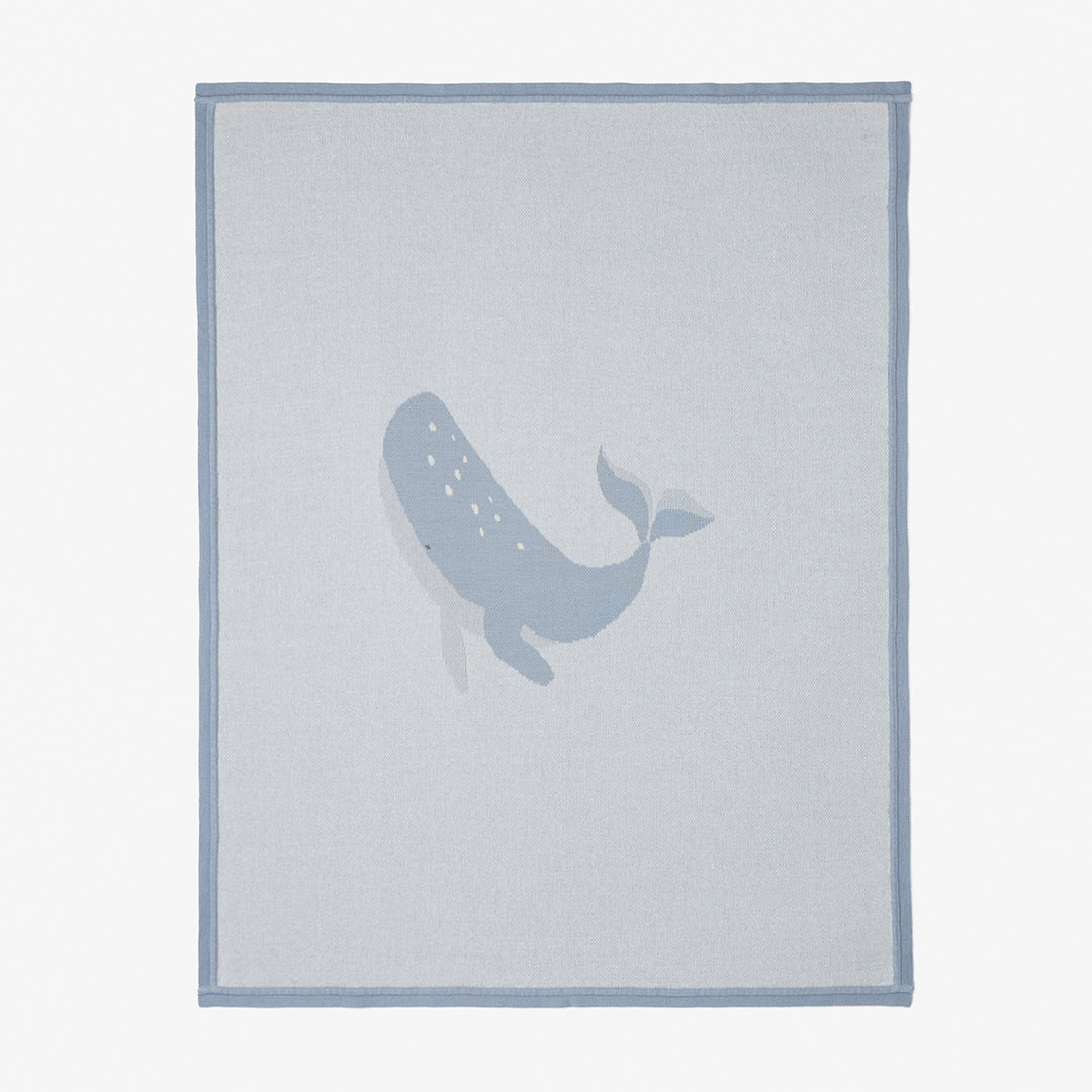 Blue whale baby discount blanket