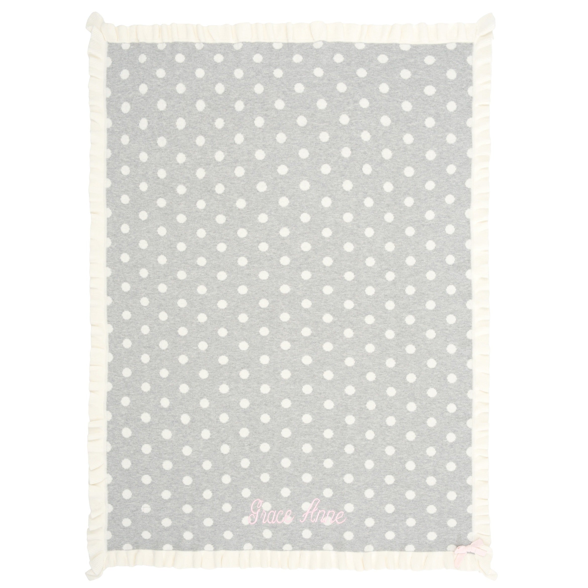 Polka 2024 dot throw