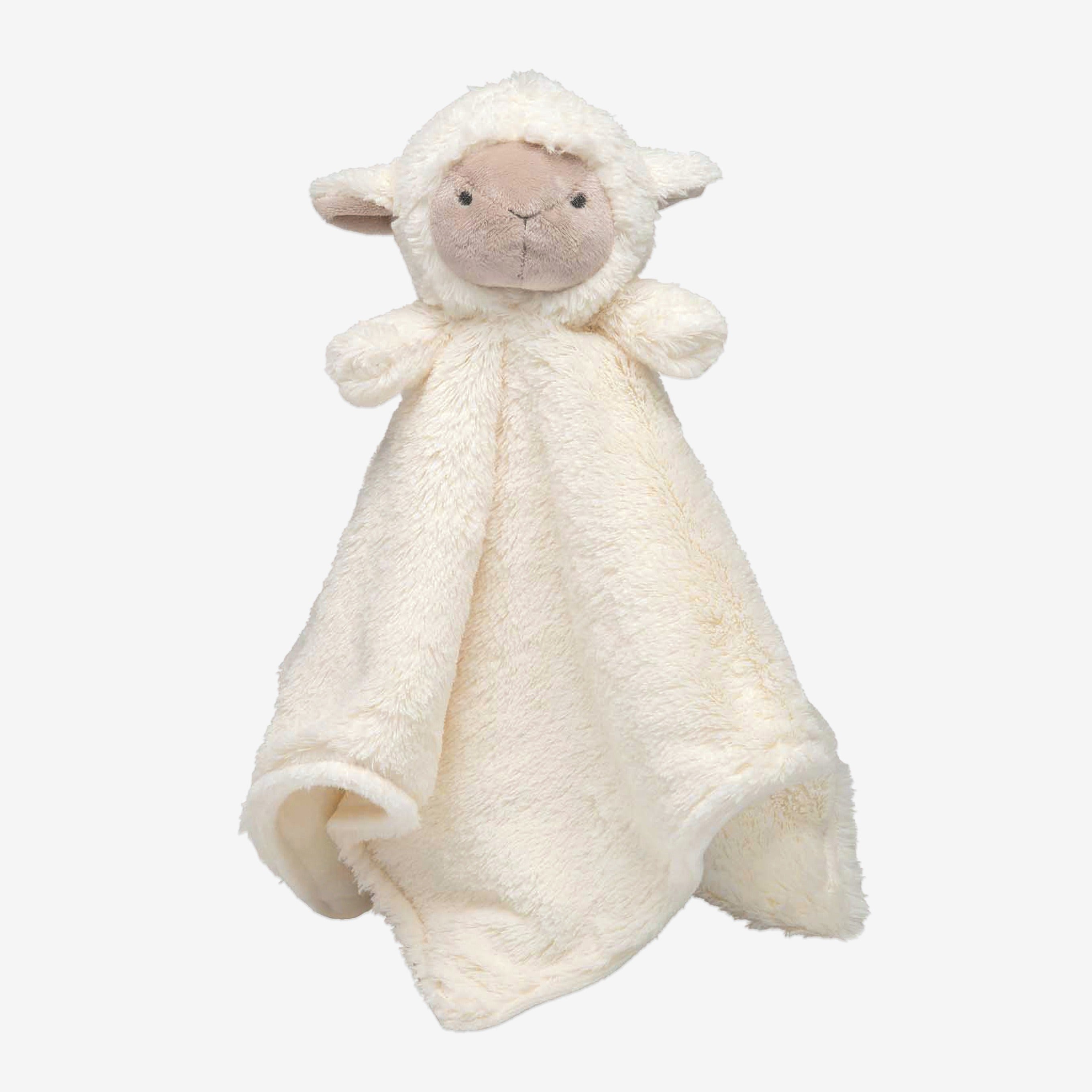 Cream Lambie Baby Security Blanket Elegant Baby