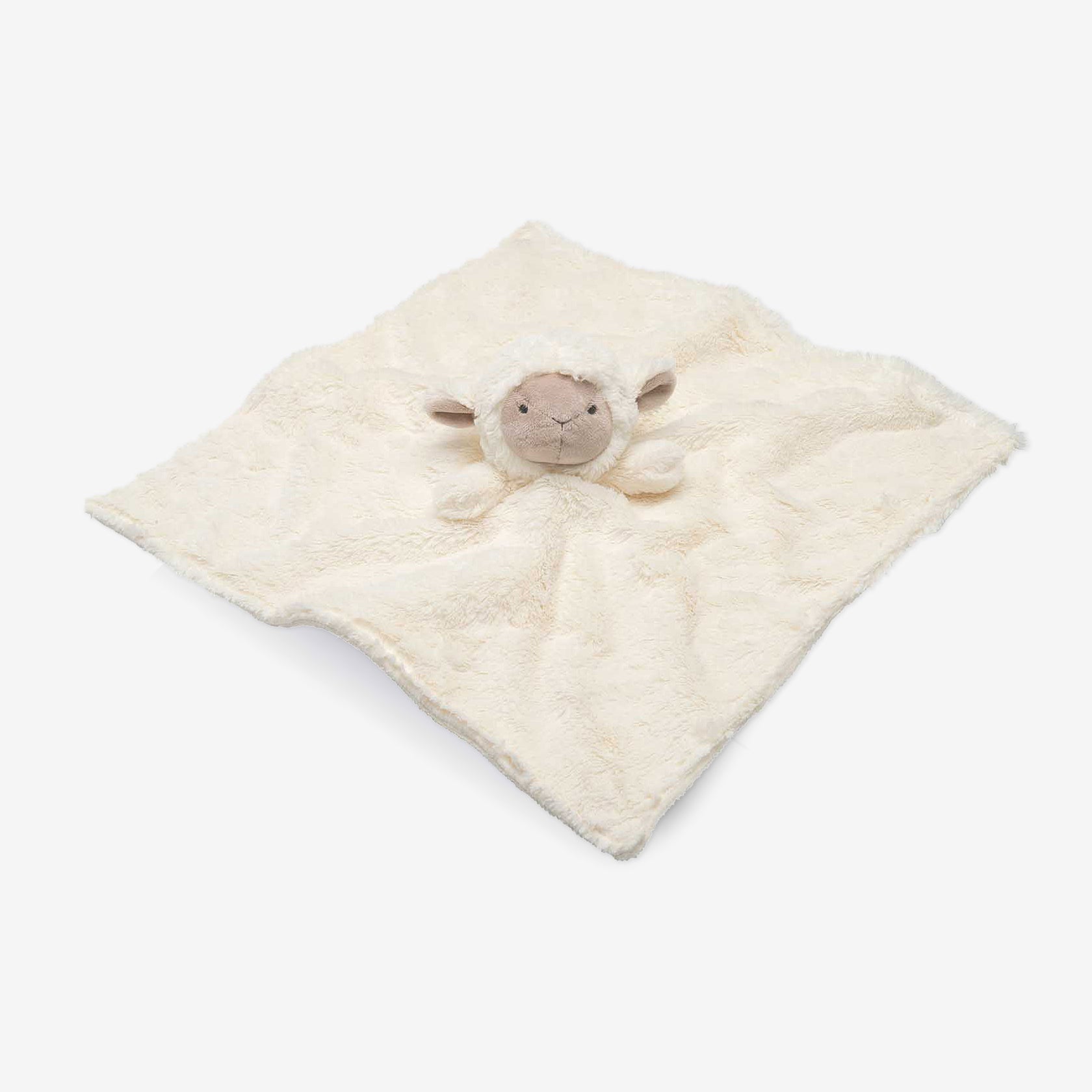 Cream Lambie Baby Security Blanket – Elegant Baby