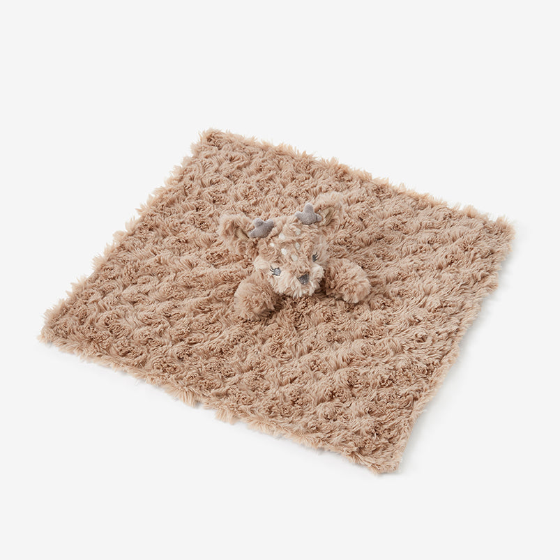 Swirl Fawn Baby Security Blanket