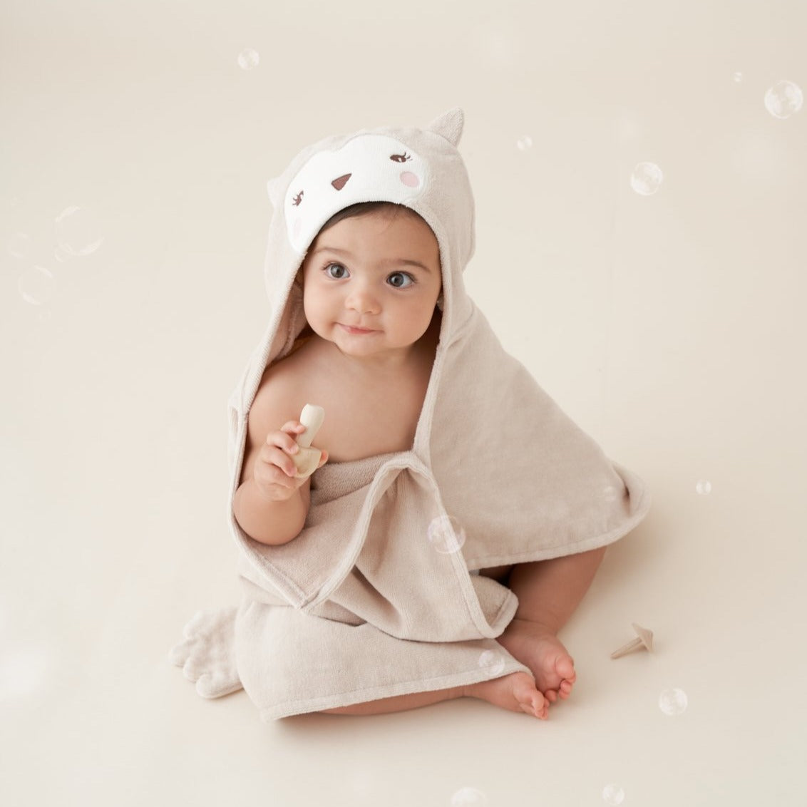 Wrap baby 2024 in towel