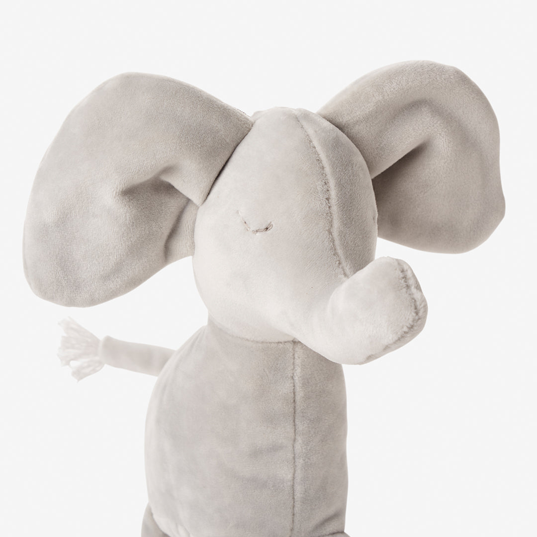 Elephant Velour Plush Toy – Elegant Baby