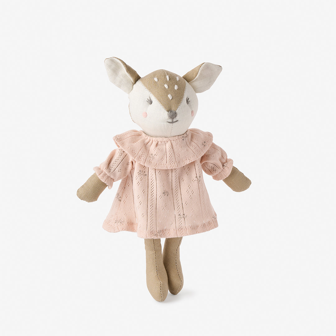 10" Daisy the Fawn Linen Toy Boxed