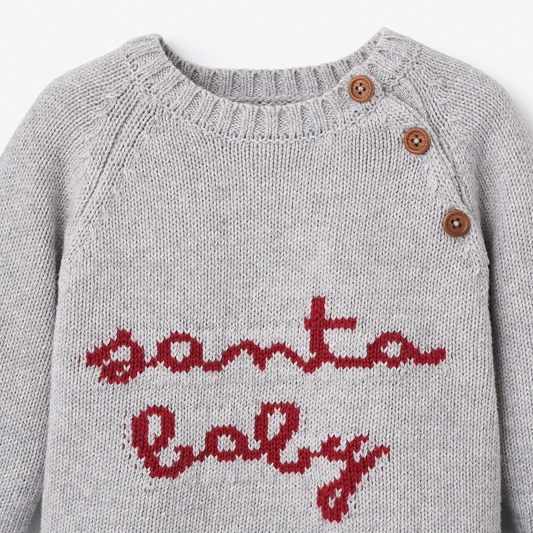 Santa Baby Sweater + Pant Set – Elegant Baby