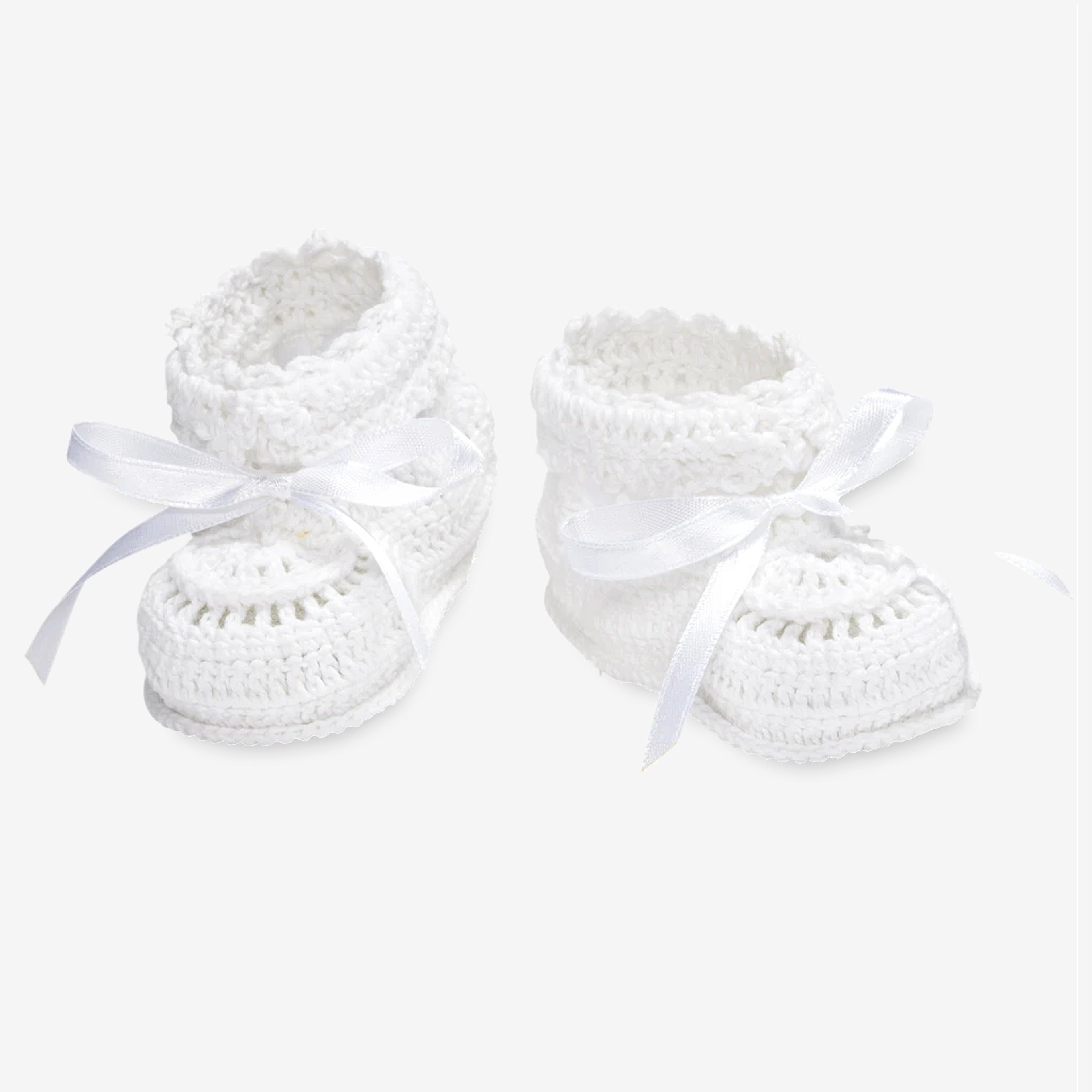 Baby christening cheap booties